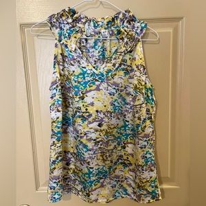 Multi colored tank top